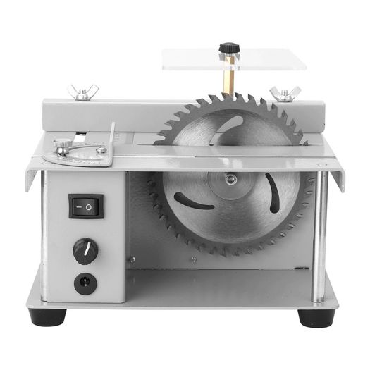 KKMOON Miniature Multi-function Table Saws Electric Chainsaw Power Tools Household Cutting Machine Benchs Saws Set Mini Saws