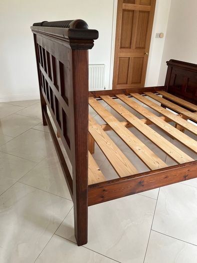 Solid Heavy Bed Frame