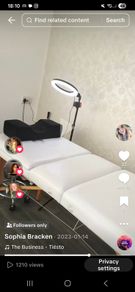 portable beauty bed