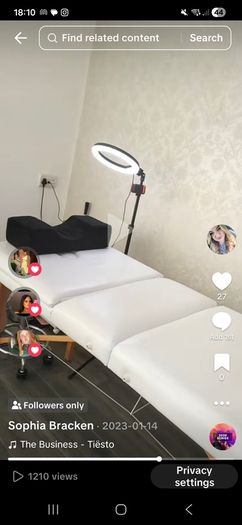portable beauty bed