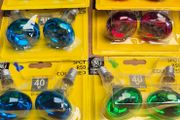 Light bulbs....coloured