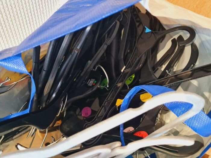 Clothes hangers lot