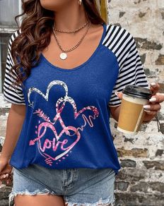 BNWT Blue Striped Top size 18