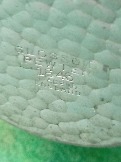 Glossoid Pewter