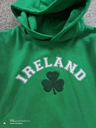 St Patrick's boy's hoodie. Age 4