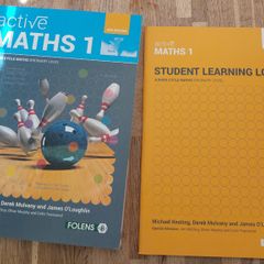 Active Maths 1 and Learning Log  (Junior Cycle Ordinary Level)