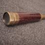Vintage brass and wood telescope Image 6