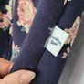 Navy Floral Hoodie from Lidl size 10 Image 5