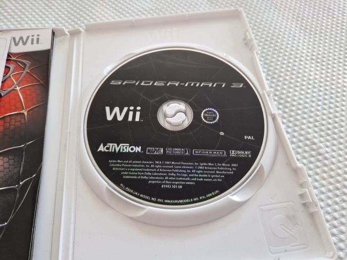 Spiderman 3 Nintendo Wii Games Original