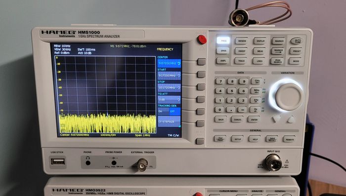 Hameg HMS1000 Spectrum Analyzer
