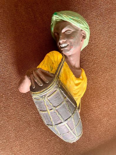 Vintage Bossons Head Drummer Boy Very Rare Made By W H Bossons Ltd Company England B32
