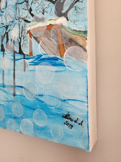 Original acrylic painting on canvas!