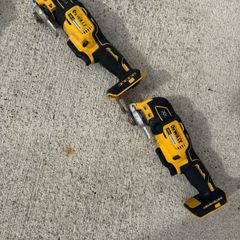 2  DeWALT DCS356N 18V XR Brushless Multi Tools