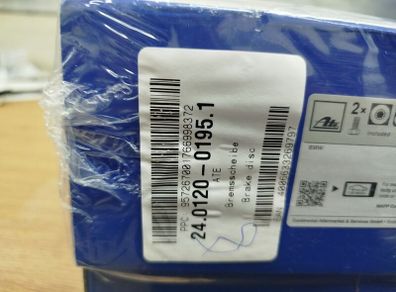 BMW e90 rear brake disc set