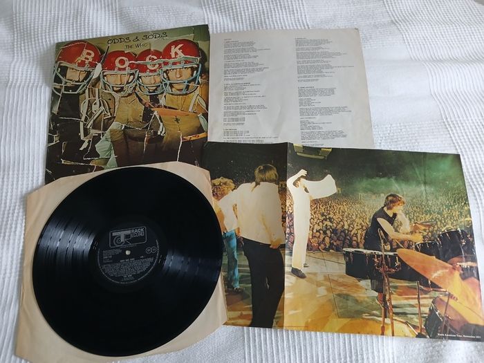 The who odds and sobs original UK 1974 poster
