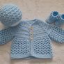 Handmade baby boys and neutral gift sets newborn and  0-3 months Image 9