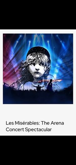 X2 tickets, Les Miserables, Fri 29 May, 3 Arena