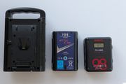 V-Mount V-Lock Battery x 2 with Charger