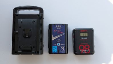 V-Mount V-Lock Battery x 2 with Charger