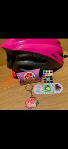 Kids Pink Bike Helmet - Brand New Bundle