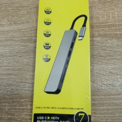 Brand New 7 Port USB C HDTV Multifunction Adapter 4KUHD