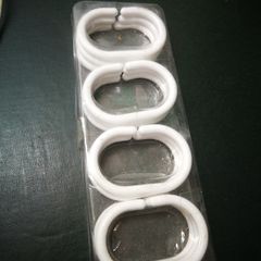 Shower curtain hooks