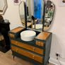 A Striking, Bespoke Bathroom Vanity Image 5