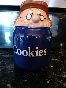 vintage tetley tea cookie jar