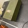 Vintage Green Metal Index Card Filing Drawer Image 3