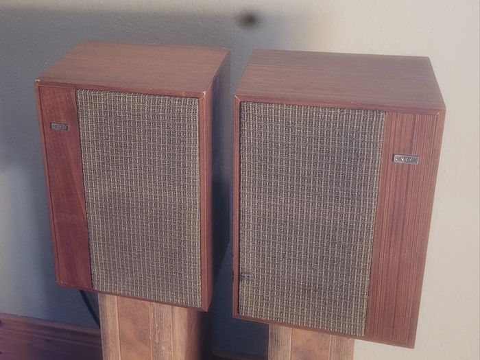 Original 1960s Kef Cresta Loudspeakers