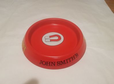 john smiths metal ashtray,great colour and advertising ,collectors item, price includes post to anywhere in ireland thank you