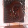 Solid  Wood Buddha. Image 2