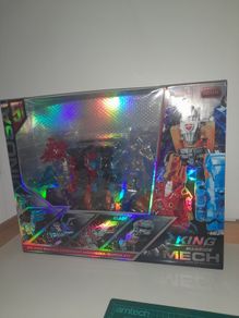 King Mech Warrior  Super Fusion Dinosaur Mech