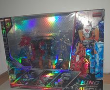 King Mech Warrior  Super Fusion Dinosaur Mech