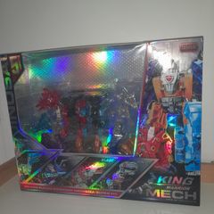 King Mech Warrior  Super Fusion Dinosaur Mech