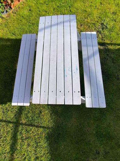 Childrens  kids Garden Picnic Bench