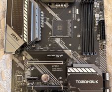 Msi Mag B550 Tomahawk Motherboard Atx - Supports Amd Ryzen 3rd Gen Processors, Am4, Ddr4 Boost (4866mhz/oc), 1 X Pcie 4.0 X16, 1 X 3.0 X16, 2 X M.2, Hdmi, 2.5g Lan