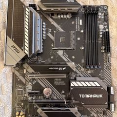 Msi Mag B550 Tomahawk Motherboard Atx - Supports Amd Ryzen 3rd Gen Processors, Am4, Ddr4 Boost (4866mhz/oc), 1 X Pcie 4.0 X16, 1 X 3.0 X16, 2 X M.2, Hdmi, 2.5g Lan