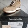 Patricia Miller dressy embellished beige suede trainers sneakers runners RRP 114 e sizes UK 3.5 & 6.UK new & boxed Image 4