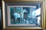vintage diorama picture ( 3 D )