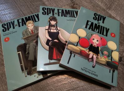 Spy X Family manga volume 1-3