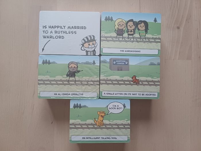 Trial by Trolley Party Card Game Cyanide & Happiness 2020