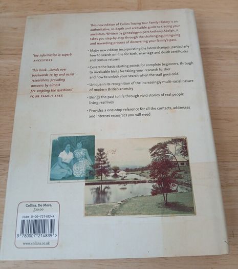 Collins Tracing Your Family History - Anthony Adolph