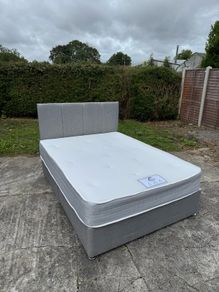 Double bed 4ft6 without mattress