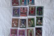 Topps and Panini Numbered and Rare Cards