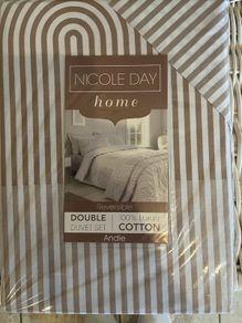 New Double Bed Duvet Set