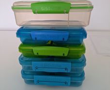 Sistema clic-tite lunch boxes