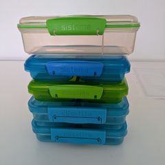 Sistema clic-tite bento lunch boxes