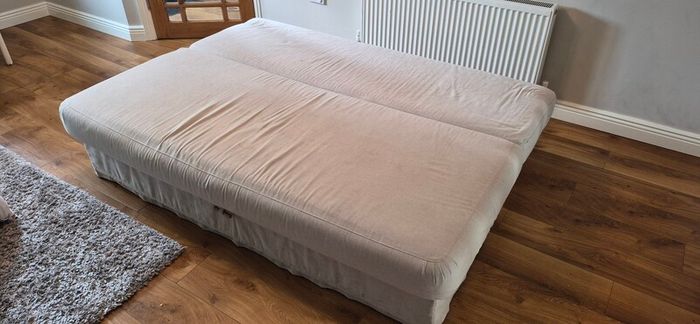 Sofa Bed, Cover & Cushions (Ikea, Double)