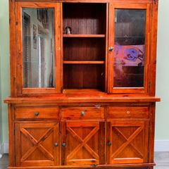 wooden shelf